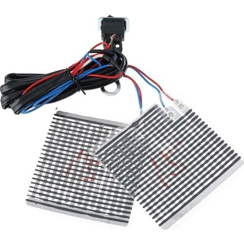 12V Motorcycle Scooter Electric Universal Heating Hand Grips Pads E-Bike ATV Handlebar Heated Grips Cover