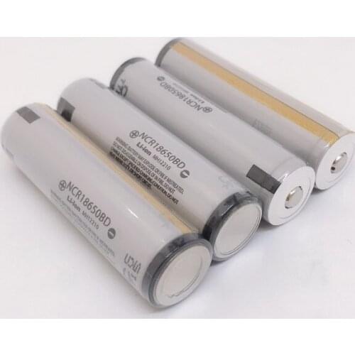 6pcs/lot New Original For Panasonic Protected 18650 NCR18650BD 3.7V 3200mAh 10A discharge Lithium Battery with PCB For e-cigs