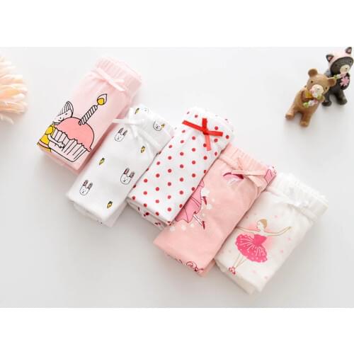 Cotton Girls Kids Underwear Panties Boxers For Girl Baby Teen Cute Child Young Toddler Childrens Boxer 12 14 Years Old Puberty