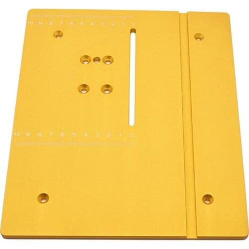 Circular Mini Table Saw Panel Circular Saw Table Pedal DIY Woodworking Machines Mat with Scale