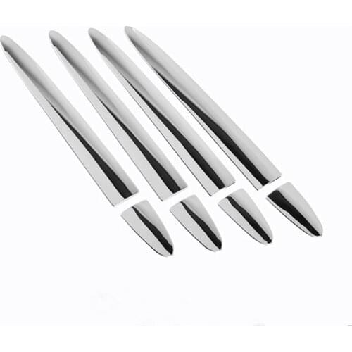 For Honda FIT JAZZ 2014 2015 2016 2017 2018 ABS Side Door Handle Cover Door Handle Protector Trim Sticker Car Styling Accessory