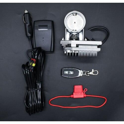 Exhaust Cutout Valve 304 Stainless Steel Electric Exhaust Valve Remote Control Sounds Valve