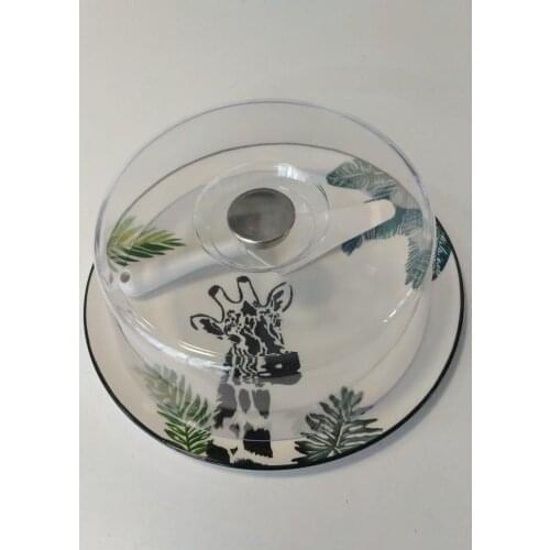 Kosova Safari Cake Bell Jar + Spatula Zerafa