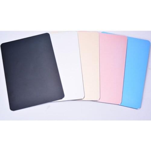 17*24*0.3/20*25*0.3CM Aviation Level Aluminum Metal + Rubber Mouse Pad Luxury Simple Frosted Matte Aluminum Laptop/PC Mouse Pads