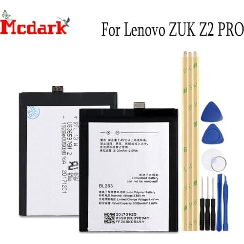 Mcdark ZUK Z2 Phone Batteries