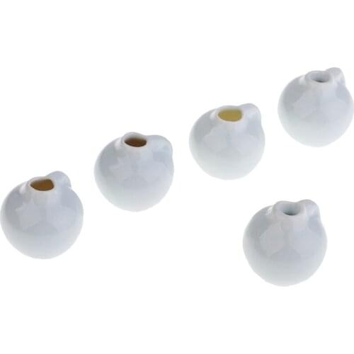 2x Micro Landscape Mini Vase Doll House Ceramics Decor Vase Set Blue And White