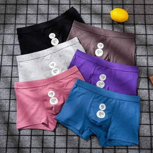 Mens panties comfortable breathable cartoon boys pants Birdman pants