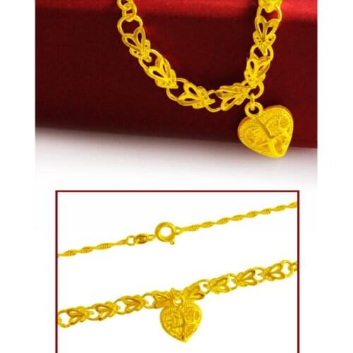 Charming Female Clavicle Chain Pendant Set Chain Necklace