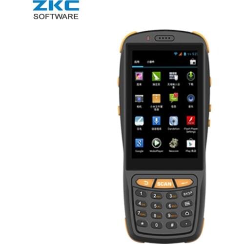 ZKC PDA3503S 4G WiFi Bluetooth Android Wireless Handheld Supermarket PDA 1D 2D Qr Barcode Scanner with Display