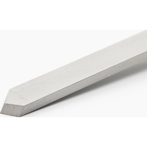 High Speed Steel Woodworking Lathe Knife Pointed Scraper Sharp Cutter V Groove Knife Handheld Woodworking Turning Tools