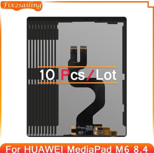 10Pcs LCD For Huawei MediaPad M6 Turbo 8.4 VRD-AL10 VRD-W10 Display Touch Screen Digitizer Assembly For Huawei M6 8.4 100% New