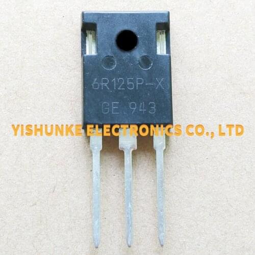 10PCS 6R125P-X TO-247 MOSFET TRANSISTOR