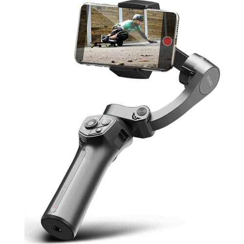 Benro Foldable Three Axis Mobile Phone Stabilizer P1 P1S Smartphone Handheld Gimbal Stabilizer For Gopro iPhone Huawei XiaoMi