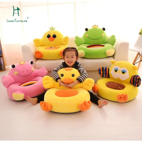 Louis Fashion Childrens Sofas Plush Cartoon Toys