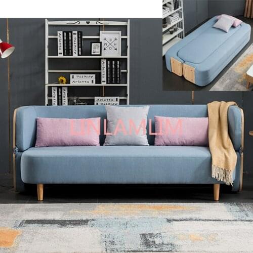 Linen hemp fabric sectional sofas Living Room Sofa set furniture alon couch puff asiento muebles de sala canape sofa bed cama