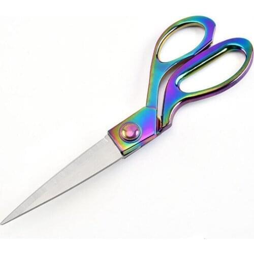 Sewing Tools Profession Sharp Tailor Scissor Gold Sewing Cut Craft Fabric Leather Cutter Tailor Shear Pinking Upholstery Tool