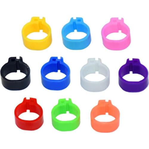 100pcs Chicken Hen Pigeon Leg Poultry Dove Bird Chicks Duck Parrot Clip Rings Band Foot Ring Pigeon Supplies Bird Appliances