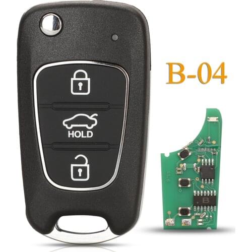 Kutery 3 Buttons B-04 KD B Series Universal Remote Key For Hyundai Style For KD200 KD900 KD900+ URG200 KD-X2 Mini KD