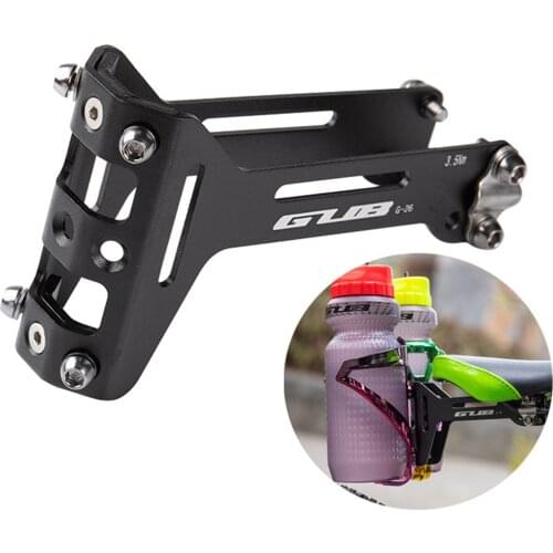 Lightweight Bicycle Cage Mount Two Water Bottles Saddle Holders Water Bottle Cage Conversion Seat For Mountain Road Bike
