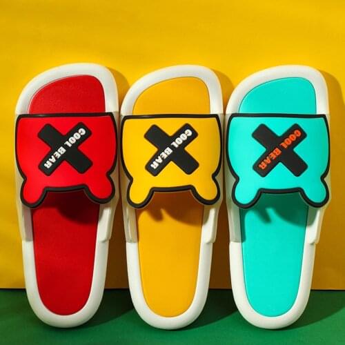 Spot couples soft bottom indoor slippers outdoor home mens and womens slippers bath room bathroom slippers