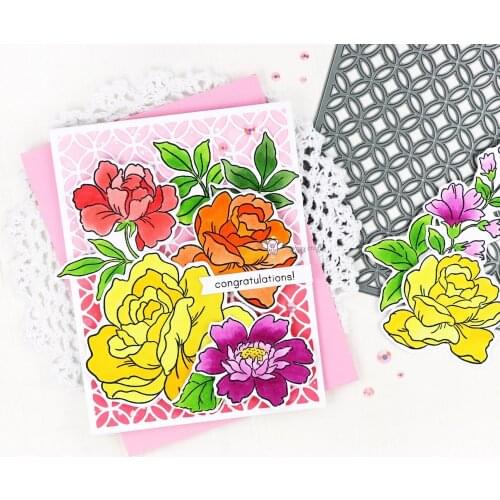 Mmao Crafts Metal Steel Cutting Dies New Circle garland frame Stencil For DIY Scrapbooking Paper/photo Cards Embossing Dies