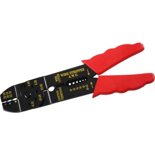 LS-313C Multifunctuonal Crimping Tools Cable Stripper Cutter Crimping Pliers multitool