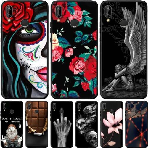 Soft Silicone Case For Huawei P20 P30 Pro Mate 10 20 Lite Y5 Y6 Y7 Y9 Prime P Smart Plus 2019 Phone Back Case Cover Coque Etui