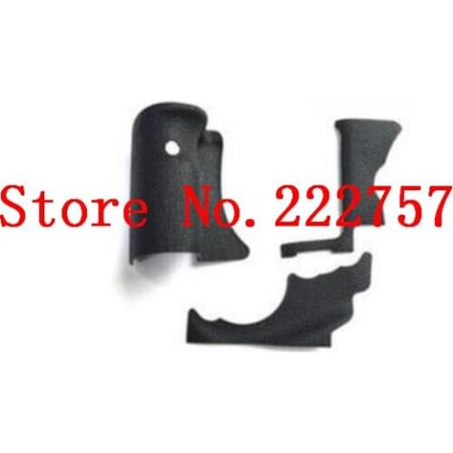 A Set of 3PCS New original Bady rubber (Grip+left side+thumb) For Canon FOR EOS 7D Mark II 7DII 7D2 7DM2 SLR(Without Adhesive)