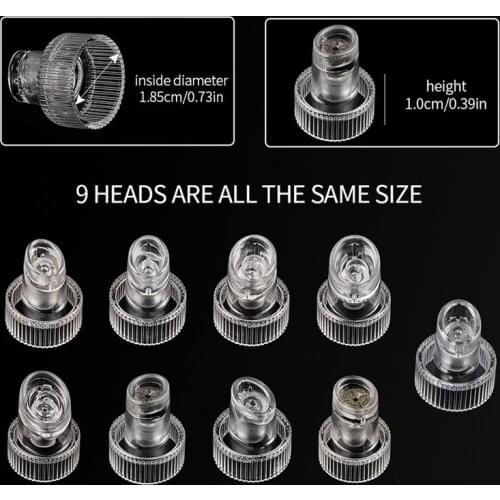 Tips for H2O2 Water Oxygen Jet Peel Hydra Beauty skin Cleansing Hydro Dermabrasion Hydra facial Machine Accessories