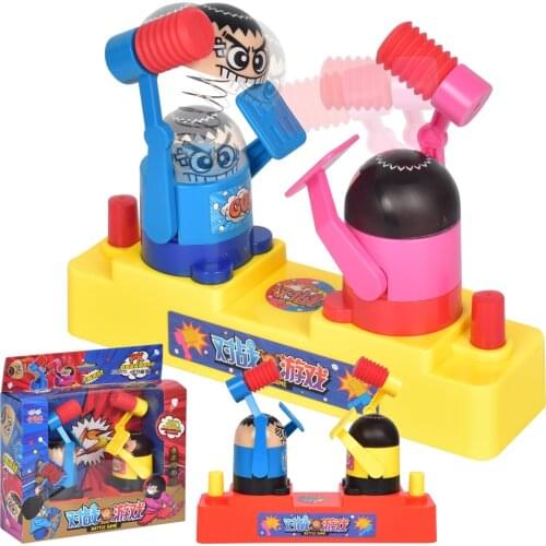 New Funny Offensive Defensive Battle Game Knock Head Desktop Toy Anti-stress Family Interaction Creative Educational Toys