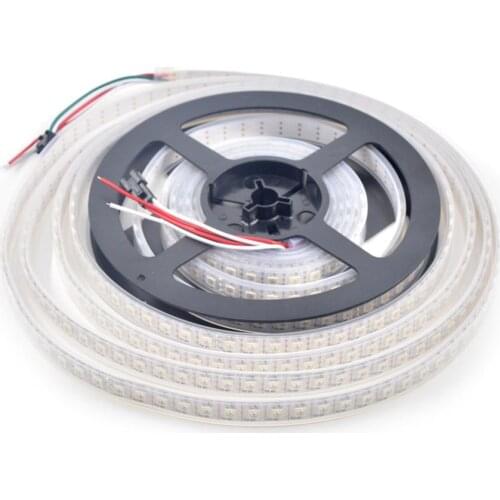 5M 96Pixels/m Programmable LED Strip Light WS2812B WS2811 Built-in 5050 RGB Digital Dream color Flex LED Strip 96Leds/M