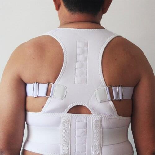 Adjustable Neoprene Shoulder Brace Orthopedic Lumbar Support For Back Posture Corrector Posture Correction Belt Free Shipping