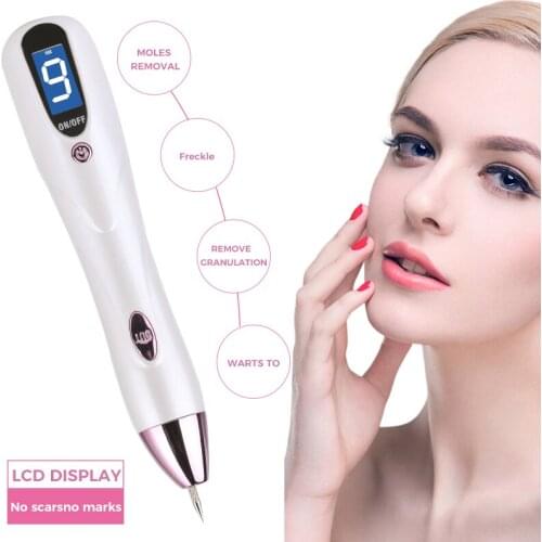 Skin care spot removal pen blue light portable laser dark mole freckle tatoo remover pen