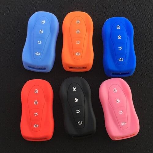 Silicone car Key cover Case for Geely Boyue PRO Azkarra FY11 Atlas Pro New Emgrand GS X6 SUV EC7 auto styling keychain key shell