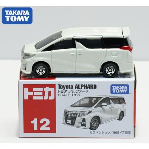 Takara Tomy Tomica 1:65 JDM Toyota Alphard MPV Alloy Diecast Diorama Passenger Car Model Miniature Carros NO12 Toys