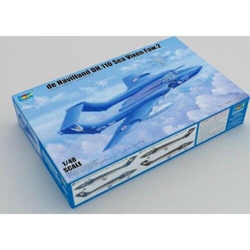 Trumpeter 05808 1/48 Scale de Havilland DH.110 Sea Vixen Faw.2 Assembly Model Kit