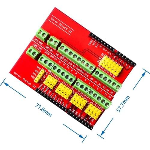 Screw Shield V1 terminal expansion board is compatible UNO R3 Interactive Media Moudle for arduino