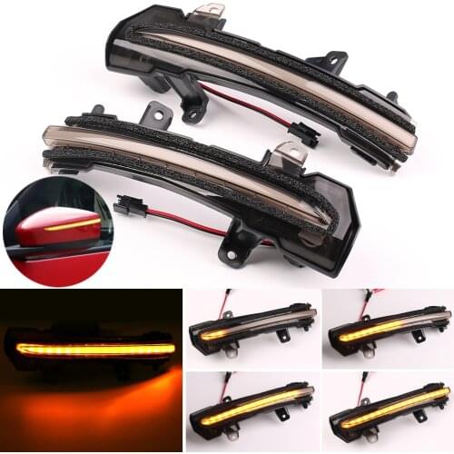 1 Pair Dynamic Blinker Sequential Side Mirror Indicator Turn Signal Light For Nissan Kicks Note E12 Bluebird Lannia Sylphy