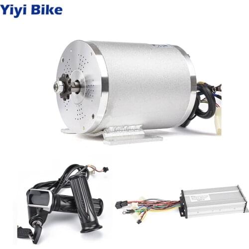 48V 2000W Electric Scooter Motor Kit Electric Go kart kit Electric Motor for Skateboard Ebike Motor Controller Kit 45A