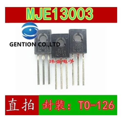 50PCS MJE13003 TO 13003-126-480-v 1.5 A switching diode in stock 100% new and original