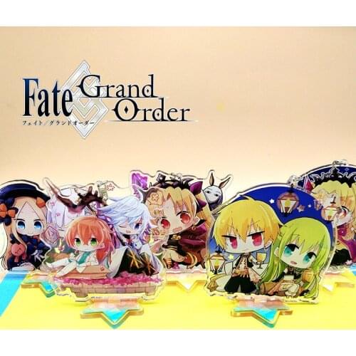 Anime Fate/Grand Order Ereshkigal Merlin Acrylic Keyring Pendant Bag Phone Pendant Gifts