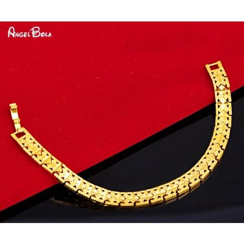 Arab Fashion Ladies Bracelets Muslim Islamic Girls New Lucky Bracelet Party Gold Charm Luxury Jewelry Accessories Wholesale