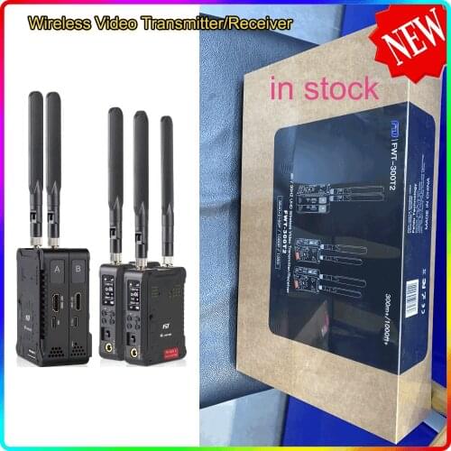 FEIDU FWT-300pro+ Wireless Video Transmission System 2*Transmitter +1*Receiver 300 pro plus 4K/30HZ 1000ft UHD Transmitter