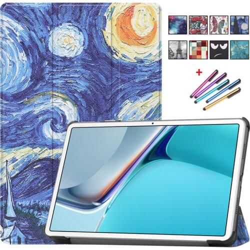 Tablet Funda for Huawei Matepad 11 Case Folding Leather Protective Cover for Coque Huawei MatePad 11 2021 Case Stand Smart Cover