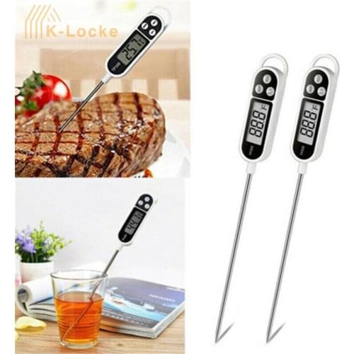 TP300 Food Probe Type Electronic Thermometer BBQ Electronic Oven Thermometer For Meat Water Milk Cooking Food Kitchen Tools