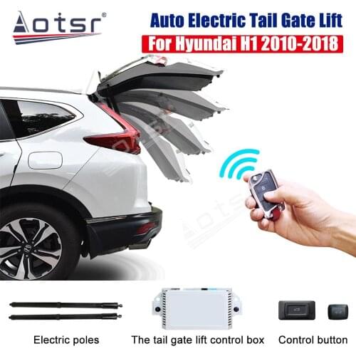 Electric Tail Gate Lift For Hyundai H1 2010-2018 One Foot Activated Feature With Remote Control Drive Seat Button Control