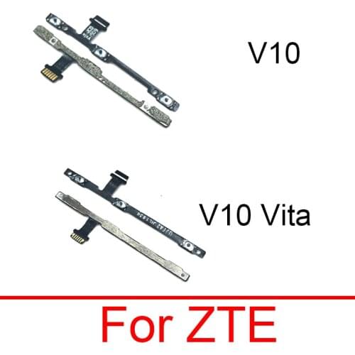 Power Volume Flex Cable For ZTE V10 V10 Vita Power ON OFF Button Side Key Flex Ribbon Repair Parts