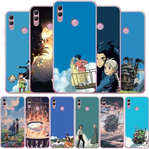 Howls Howls Moving For Huawei Mate 9 10 20 30 Pro lite Phone for honor 9 V9 10 20 30 Lite Pro V10 soft Back Cover