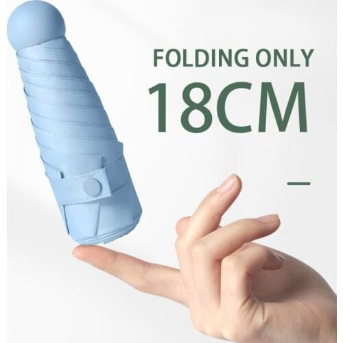 Mini Portable Pocket Umbrella Sun Umbrella Sun And Rain Dual-Use Sun Protection Creative Womens Sun Umbrella