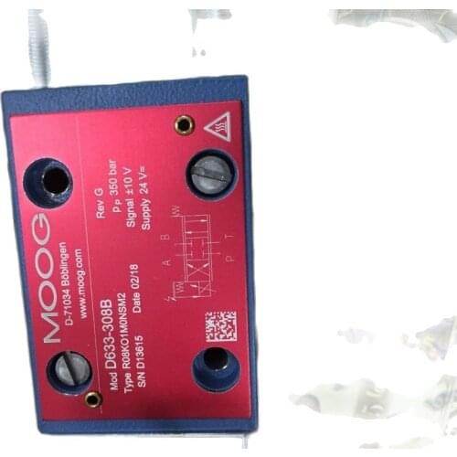 MOOG D633-308B R08K01MONSM2 NEW MOOG Proportional servo VALVE 1